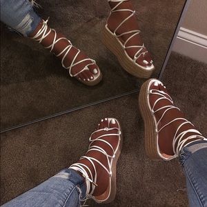 Platform/Flatform Espadrille Sandals BRAND NEW